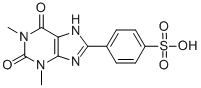 CAS 登录号：80206-91-3， 8(4-磺基苯基)茶碱