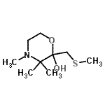 CAS 登录号：802268-09-3， 3,3,4-三甲基-2-[(甲硫基)甲基]-2-吗啉醇