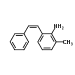 CAS 登录号：802280-14-4， 2-甲基-6-[(Z)-2-苯基乙烯基]苯胺