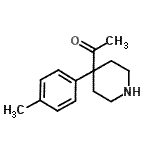 CAS 登录号：802281-31-8， 1-[4-(4-甲基苯基)-4-哌啶基]乙酮