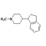 CAS 登录号：802315-94-2， 4-(2,3-二氢-1H-茚-1-基)-1-甲基哌啶