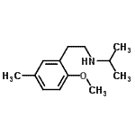 CAS 登录号：802317-24-4， N-[2-(2-甲氧基-5-甲基苯基)乙基]-2-丙胺