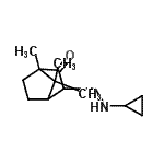 CAS 登录号：802319-57-9， 3-[(环丙基氨基)甲基]-1,7,7-三甲基双环[2.2.1]庚烷-2-酮