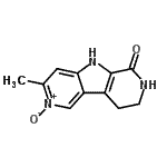 CAS#: 802558-77-6, 3-Methyl-5,7,8,9-tetrahydro-6H-pyrido[3',4':4,5]pyrrolo[2,3-c]pyridin-6-one 2-oxide