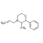 CAS 登录号：802832-47-9， 4-烯丙基-3-甲基-2-苯基吗啉