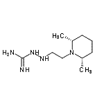 CAS 登录号：802842-87-1， 2-{2-[(2R,6S)-2,6-二甲基-1-哌啶基]乙基}肼甲脒
