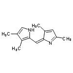 CAS 登录号：802859-92-3， 2-[(E)-(3,5-二甲基-2H-吡咯-2-亚基)甲基]-3,4-二甲基-1H-吡咯