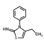 CAS 登录号：802877-18-5， 4-乙基-3-苯基-1,3-噻唑-2(3H)-亚胺
