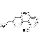 CAS 登录号：802878-34-8， 4-(2,6-二甲基苯基)-1-乙基-3-甲基-1,2,3,6-四氢吡啶