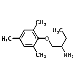 CAS 登录号：802889-17-4， 1-(均三甲苯基氧基)-2-丁胺