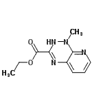 CAS 登录号：802893-65-8， 乙基1-甲基-1,2-二氢吡啶并[3,2-e][1,2,4]三嗪-3-羧酸酯