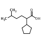 CAS 登录号：802919-78-4， 2-环戊基-5-甲基己酸
