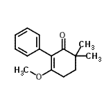CAS 登录号：802984-83-4， 3-甲氧基-6,6-二甲基-2-苯基-2-环己烯-1-酮