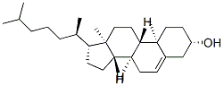 CAS 登录号：80356-14-5， (3S,8S,9S,10R,13R,14S,17R)-10,13-二甲基-17-[(2R)-6-甲基庚烷-2-基]-2,3,4,7,8,9,11,12,14,15,16,17-十二氢-1H-环戊烯并[a]菲-3-醇
