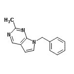 CAS 登录号：803611-37-2， 7-苄基-2-甲基-7H-吡咯并[2,3-d]嘧啶