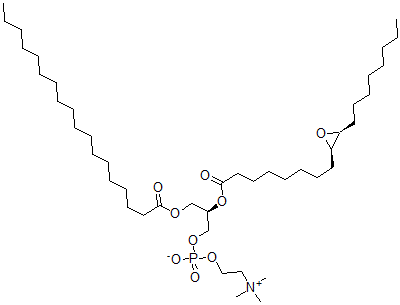 CAS 登录号:80362-02-3, 1-硬脂酰-2-(9,10-环氧硬脂酰)磷脂酰胆碱
