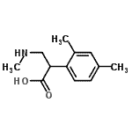 CAS 登录号：803633-30-9， 2-(2,4-二甲基苯基)-3-(甲基氨基)丙酸