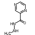 CAS 登录号：80364-57-4， N'-甲基-2-吡嗪甲酰肼