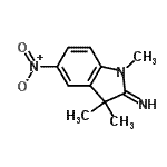CAS 登录号：803739-05-1， 1,3,3-三甲基-5-硝基-1,3-二氢-2H-吲哚-2-亚胺