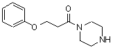 CAS#: 80385-33-7, 3-Phenoxy-1-(1-piperazinyl)-1-propanone