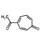 CAS 登录号：80395-86-4， 4-乙酰基-2,4,6-环庚三烯-1-酮