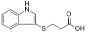 CAS#: 80412-20-0, 3-(1H-Indol-3-Ylsulfanyl)-Propionic Acid