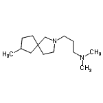 CAS 登录号：804432-82-4， N,N-二甲基-3-(7-甲基-2-氮杂螺[4.4]壬-2-基)-1-丙胺