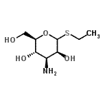 CAS 登录号：804435-83-4， 乙基3-氨基-3-脱氧-1-硫代-D-吡喃甘露糖苷