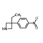CAS 登录号：804435-90-3， 3-乙基-3-(4-硝基苯基)吖丁啶