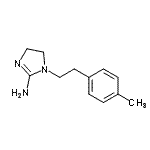 CAS 登录号：804439-91-6， 1-[2-(4-甲基苯基)乙基]-4,5-二氢-1H-咪唑-2-胺