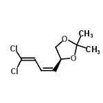 CAS 登录号：804482-74-4， (4S)-4-[(1Z)-4,4-二氯-1,3-丁二烯-1-基]-2,2-二甲基-1,3-二氧戊环