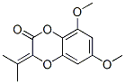 CAS#: 80453-42-5, 6,8-Dimethoxy-3-(1-Methylethylidene)-1,4-Benzodioxin-2(3H)-One