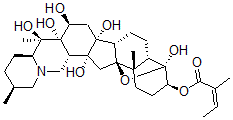 CAS 登录号：8051-02-3， 藜芦碱