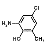 CAS 登录号：80526-44-9， 2-氨基-4-氯-6-甲基苯酚