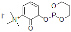 CAS 登录号:80531-03-9, (3-((1,3,2-二氧磷杂环己烷-2-基)氧基)苯基)三甲基-铵碘化物,2-氧化物