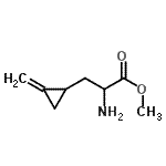 CAS 登录号：806595-37-9， 甲基3-(2-亚甲基环丙基)丙氨酸酯