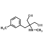 CAS 登录号：806600-59-9， 2-(甲基氨基)-2-(3-甲基苄基)-1,3-丙烷二醇