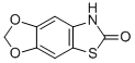 CAS#: 80689-18-5, 1,3-Dioxolo(4,5-f)benzothiazol-6(7H)-one