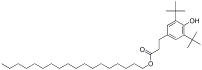 CAS 登录号：80693-11-4， beta-(3,5-二-叔-丁基-4-羟基苯基)丙酸硬脂基酯