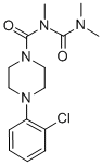 CAS 登录号:80712-21-6, 1-(2-氯苯基)-4-(2,4,4-三甲基脲甲酰基)哌嗪