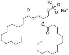 CAS 登录号:80724-31-8, 1,2-二肉豆蔻酰基-sn-甘油-3-磷酸酯钠盐