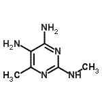 CAS 登录号：807262-55-1， N<sup>2</sup>,6-二甲基-2,4,5-嘧啶三胺