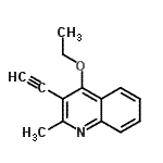 CAS 登录号：807265-84-5， 4-乙氧基-3-乙炔基-2-甲基喹啉