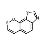CAS 登录号：80765-97-5， [1,2]氧硫杂环己二烯o[5,6-g][1,3]苯并噻唑