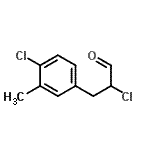 CAS 登录号：807667-28-3， 2-氯-3-(4-氯-3-甲基苯基)丙醛
