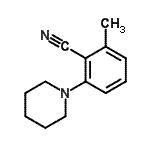 CAS 登录号：808133-84-8， 2-甲基-6-(1-哌啶基)苯甲腈