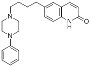 CAS 登录号:80834-79-3, 6-(4-(4-苯基-1-哌嗪基)丁基)-2(1H)-喹啉酮