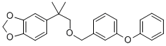 CAS 登录号:80843-61-4, 3-苯氧基苄基 2-(3,4-亚甲二氧基苯基)-2-甲基丙基醚