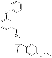 CAS 登录号:80854-05-3, 3-苯氧基苄基 2-(4-乙氧基苯基)-2-乙基丙基醚