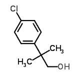 CAS 登录号：80854-14-4， 2-(4-氯苯基)-2-甲基-1-丙醇